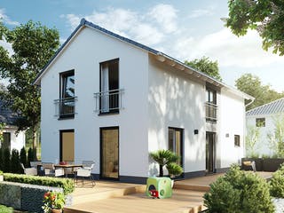 Massivhaus Stadthaus Aura 125 von Town & Country Haus Deutschland Schlüsselfertig ab 225690€, Außenansicht 1 Massivhaus Stadthaus Aura 125 von Town & Country Haus Deutschland Schlüsselfertig ab 225690€, Außenansicht 1