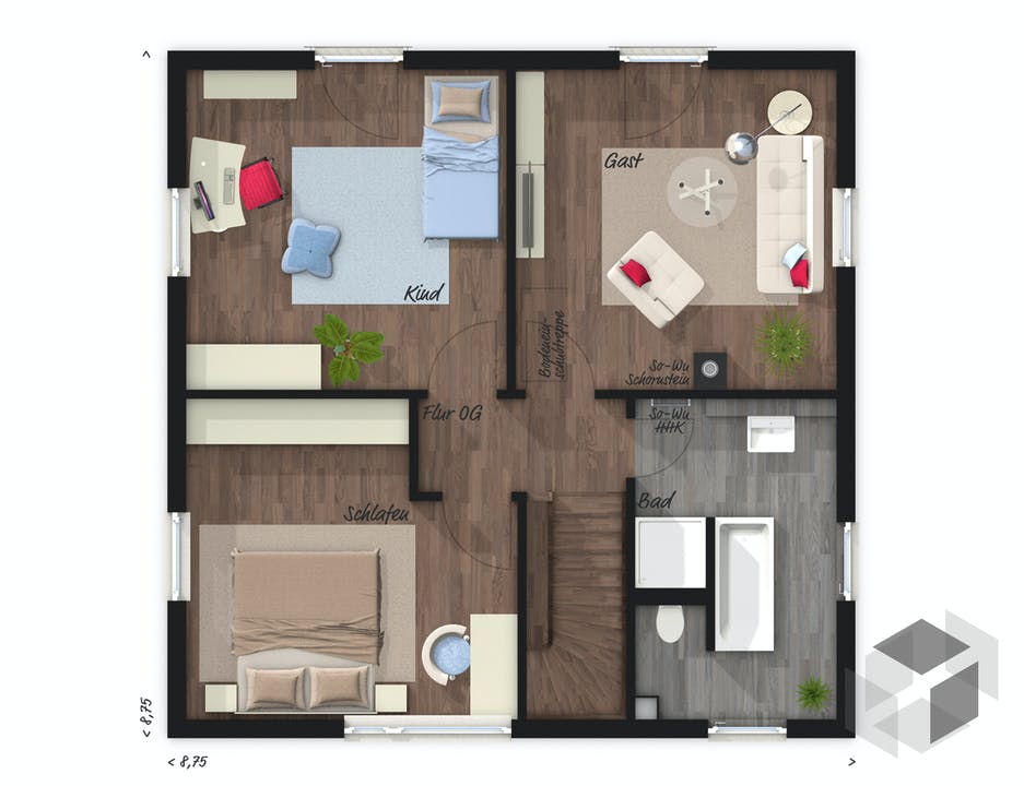 STADTHAUS FLAIR 124 ZD von Town & Country für 165.900