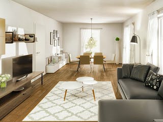 Massivhaus Stadthaus Flair 124 ZD von Town & Country Haus Deutschland Schlüsselfertig ab 236950€, Stadtvilla Innenansicht 1