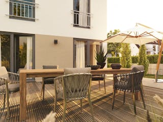 Massivhaus Stadthaus Flair 152 RE von Town & Country Haus Deutschland Schlüsselfertig ab 264750€, Stadtvilla Außenansicht 3