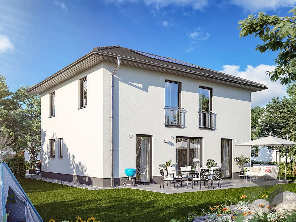 Stadthaus Flair 152 RE von Town & Country Haus Deutschland Außenansicht