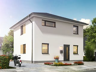 Massivhaus Stadthaus 100 von Town & Country Haus Deutschland Schlüsselfertig ab 218200€, Stadtvilla Außenansicht 4