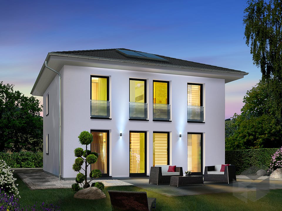 Stadtvilla 145 ZD von Town & Country Haus Deutschland Außenansicht