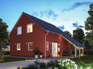 Massivhaus Wintergartenhaus 118 von Town & Country Haus Deutschland Schlüsselfertig ab 194790€, Außenansicht 4
