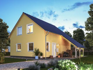 Massivhaus Wintergartenhaus 118 von Town & Country Haus Deutschland Schlüsselfertig ab 194790€, Außenansicht 6