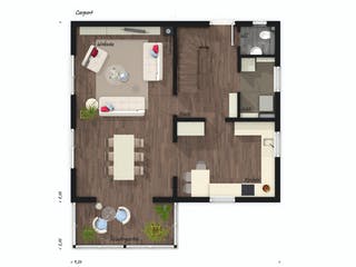 Massivhaus Wintergartenhaus 118 von Town & Country Haus Deutschland Schlüsselfertig ab 194790€, Grundriss 1