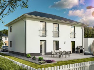 Massivhaus Flair 180 Duo von Town & Country Haus Deutschland Schlüsselfertig ab 159270€, Stadtvilla Außenansicht 1