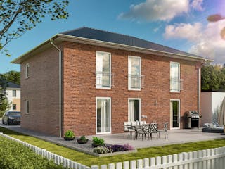 Massivhaus Flair 180 Duo von Town & Country Haus Deutschland Schlüsselfertig ab 159270€, Stadtvilla Außenansicht 2