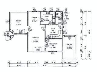 Fertighaus Tegernsee mit Atelier von ISARTALER HOLZHAUS Schlüsselfertig ab 356900€, Stadtvilla Grundriss 1