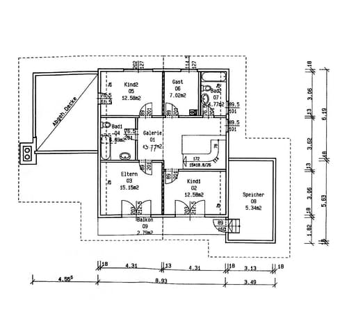 Fertighaus Tegernsee mit Atelier (inactive) von ISARTALER HOLZHAUS Schlüsselfertig ab 356900€, Stadtvilla Grundriss 2