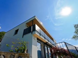 Fertighaus Tessin von Holzhaus Rosskopf Schlüsselfertig ab 499000€, Cubushaus Außenansicht 2