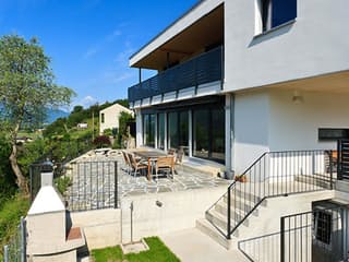 Fertighaus Tessin von Holzhaus Rosskopf Schlüsselfertig ab 499000€, Cubushaus Außenansicht 11