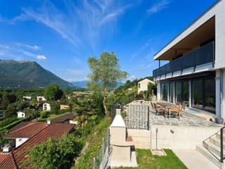 Fertighaus Tessin von Holzhaus Rosskopf Schlüsselfertig ab 499000€, Cubushaus Außenansicht 12