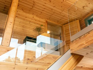 Blockhaus KuBu von Thule Blockhaus Bausatzhaus ab 147300€, Blockhaus Innenansicht 3