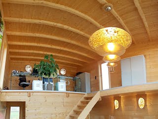 Blockhaus KuBu von Thule Blockhaus Bausatzhaus ab 147300€, Blockhaus Innenansicht 4