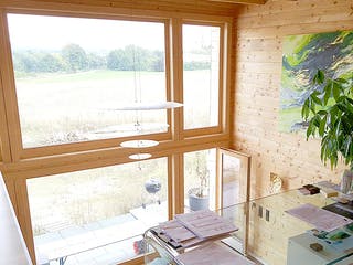 Blockhaus KuBu von Thule Blockhaus Bausatzhaus ab 147300€, Blockhaus Innenansicht 7