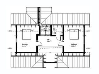 Blockhaus Sölden von Thule Blockhaus Bausatzhaus ab 178500€, Blockhaus Grundriss 2