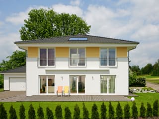 Fertighaus Thurgau von Keitel-Haus, Pultdachhaus Außenansicht 1