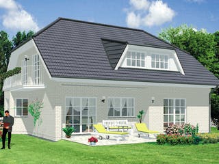 Massivhaus Tivoli von VARIANT-HAUS Bausatzhaus ab 44273€, Stadtvilla Außenansicht 1