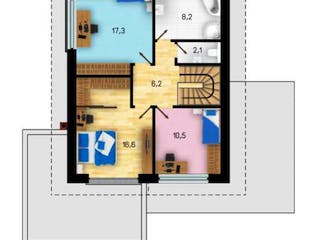 Massivhaus Toscana von CMF Creativ Massiv Flexibel HAUSBAU Schlüsselfertig ab 265000€, Stadtvilla Grundriss 2