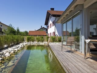 Fertighaus Traunstein von Regnauer Hausbau Schlüsselfertig ab 311110€, Stadtvilla Außenansicht 6