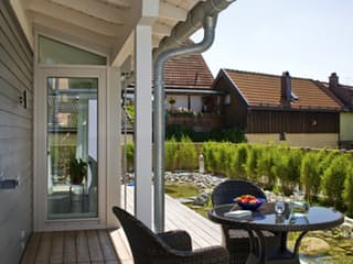 Fertighaus Traunstein von Regnauer Hausbau Schlüsselfertig ab 311110€, Stadtvilla Außenansicht 5