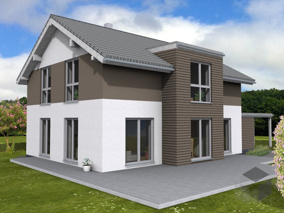 Trendline 165 von Suckfüll - Unser Energiesparhaus Außenansicht
