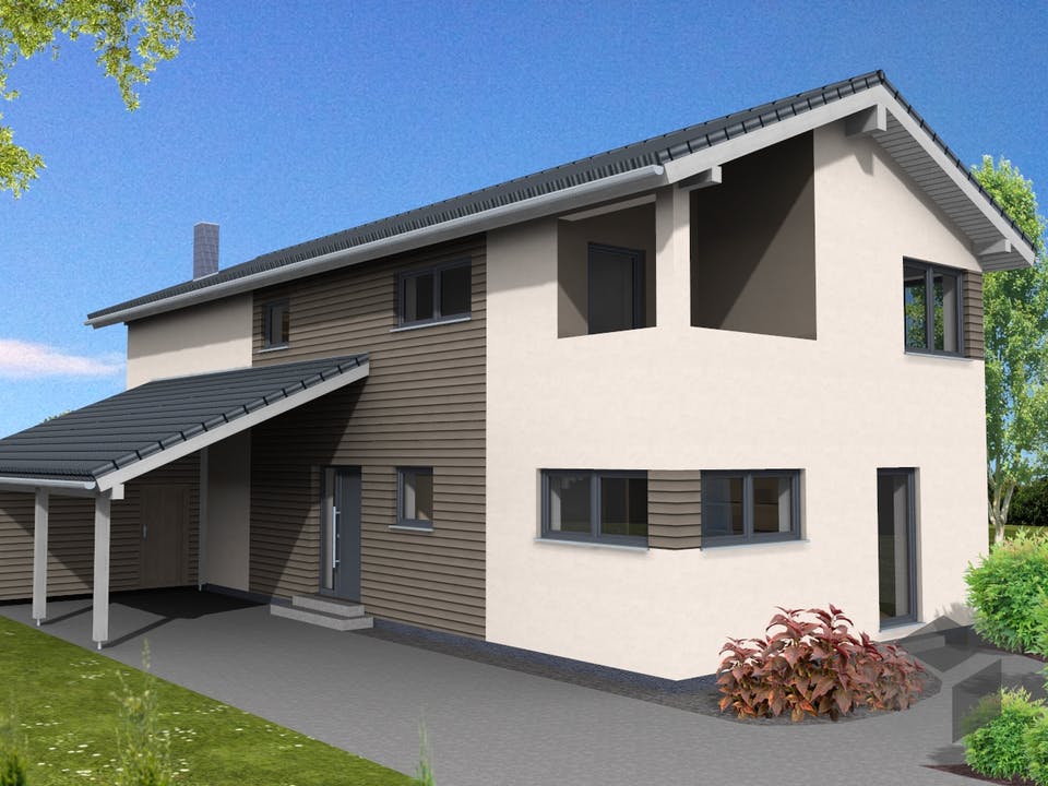 Trendline 183 von Suckfüll - Unser Energiesparhaus Außenansicht