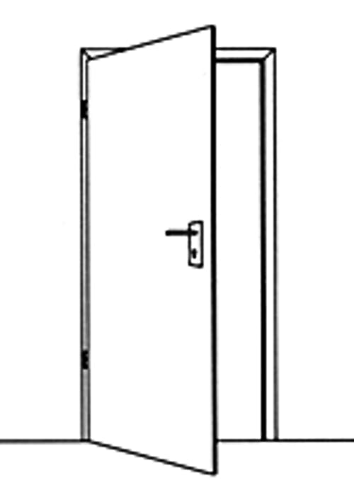 So bauen Sie Türen nach DIN-Maßen ein | Fertighaus.de Ratgeber