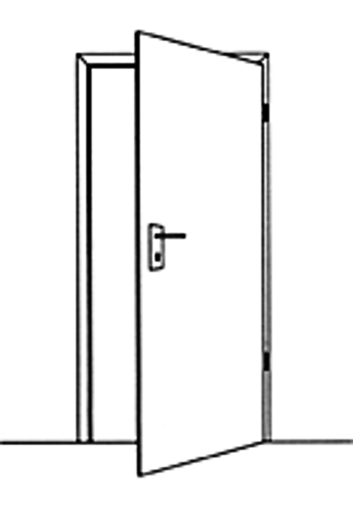 Tür rechts