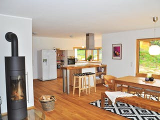 Fertighaus "unser haus" nr.5 von wir leben haus Schlüsselfertig ab 425880€, Satteldach-Klassiker Innenansicht 1
