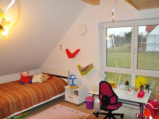 Fertighaus "unser haus" nr.7 von wir leben haus Schlüsselfertig ab 344400€, Satteldach-Klassiker Innenansicht 2