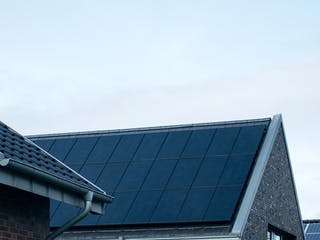 Passivhaus mit Photovoltaik