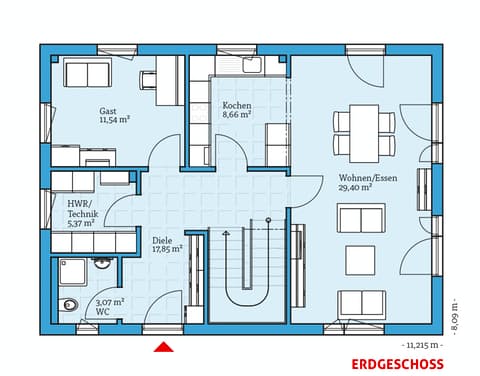 Einfamilienhaus Variant 25 150 Von Hanse Haus Fertighaus De