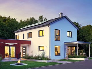 Fertighaus Villa 169 von Hanse Haus Schlüsselfertig ab 455479€, Satteldach-Klassiker Außenansicht 1