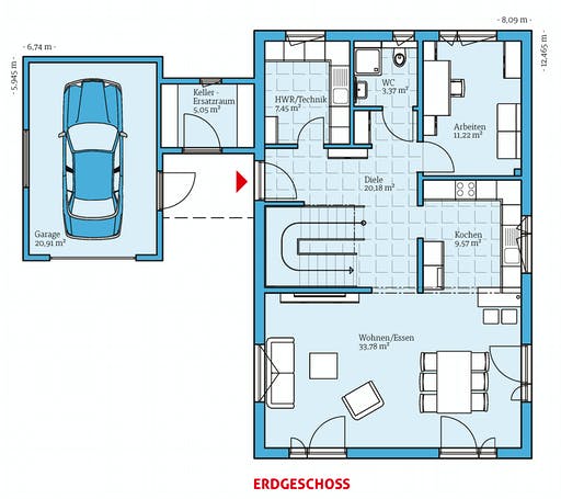 Hanse - Variant 169 Floorplan 1