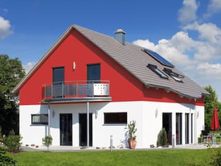 Fertighaus Variant 170 von Hanse Haus Schlüsselfertig ab 304603€, Satteldach-Klassiker Außenansicht 1