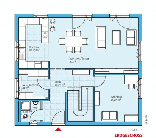 Hanse - Variant 25-166 Floorplan 1