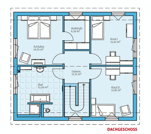 Hanse - Variant 25-166 Floorplan 2