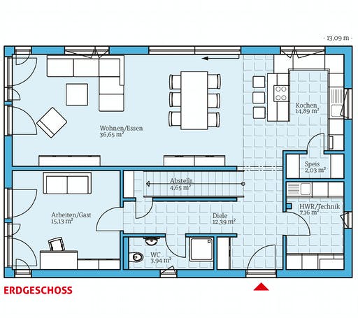 Hanse - Variant 25-192 Floorplan 1
