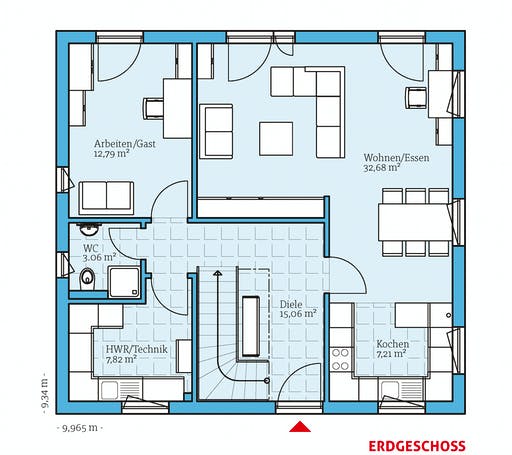 Hanse - Variant 45-145 Floorplan 1