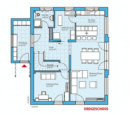 Hanse - Variant 45-192 Floorplan 1