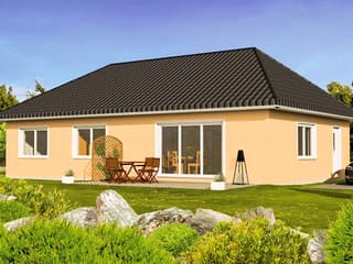 Fertighaus VarioClassic 106 von VarioSelf Schlüsselfertig ab 153060€, Bungalow Außenansicht 2