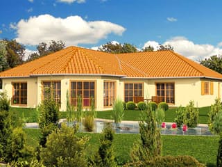 Fertighaus VarioCorner 207 von VarioSelf Schlüsselfertig ab 257150€, Bungalow Außenansicht 1