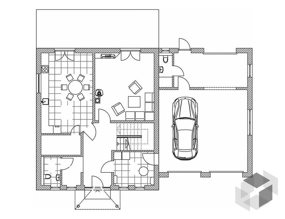 Einfamilienhaus Stadtvilla V_174 von VARIODOMO Bausysteme | Fertighaus.de