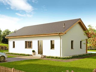 Fertighaus Bungalow Compact Small von Vario-Haus - Österreich Schlüsselfertig ab 278970€, Bungalow Außenansicht 1