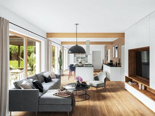 Fertighaus Bungalow Pannonia von Vario-Haus - Deutschland Schlüsselfertig ab 376450€, Bungalow Innenansicht 1