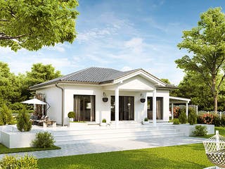 Fertighaus Bungalow Five von Vario-Haus - Österreich Schlüsselfertig ab 238660€, Bungalow Außenansicht 1