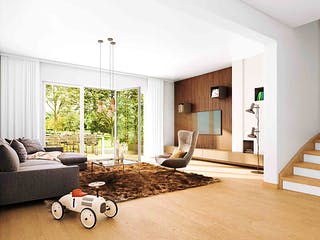 Fertighaus Duplex D110 von Vario-Haus - Österreich Schlüsselfertig ab 299340€, Cubushaus Innenansicht 1