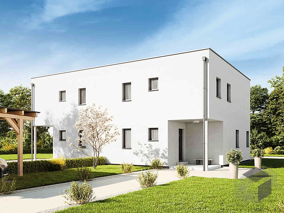 Duplex D113 Small von VARIO-HAUS Außenansicht